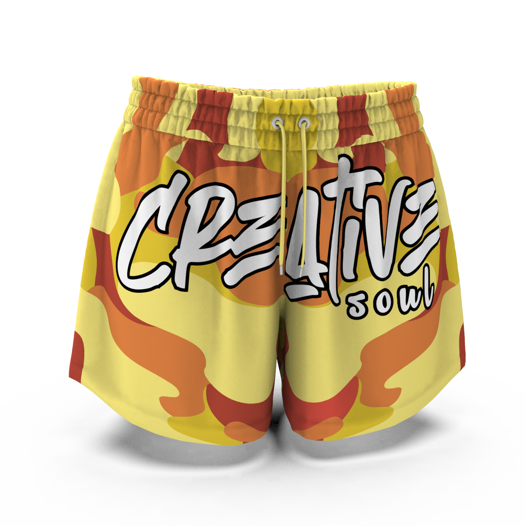 CreativeSoul "Sunburst' Color way Shorts