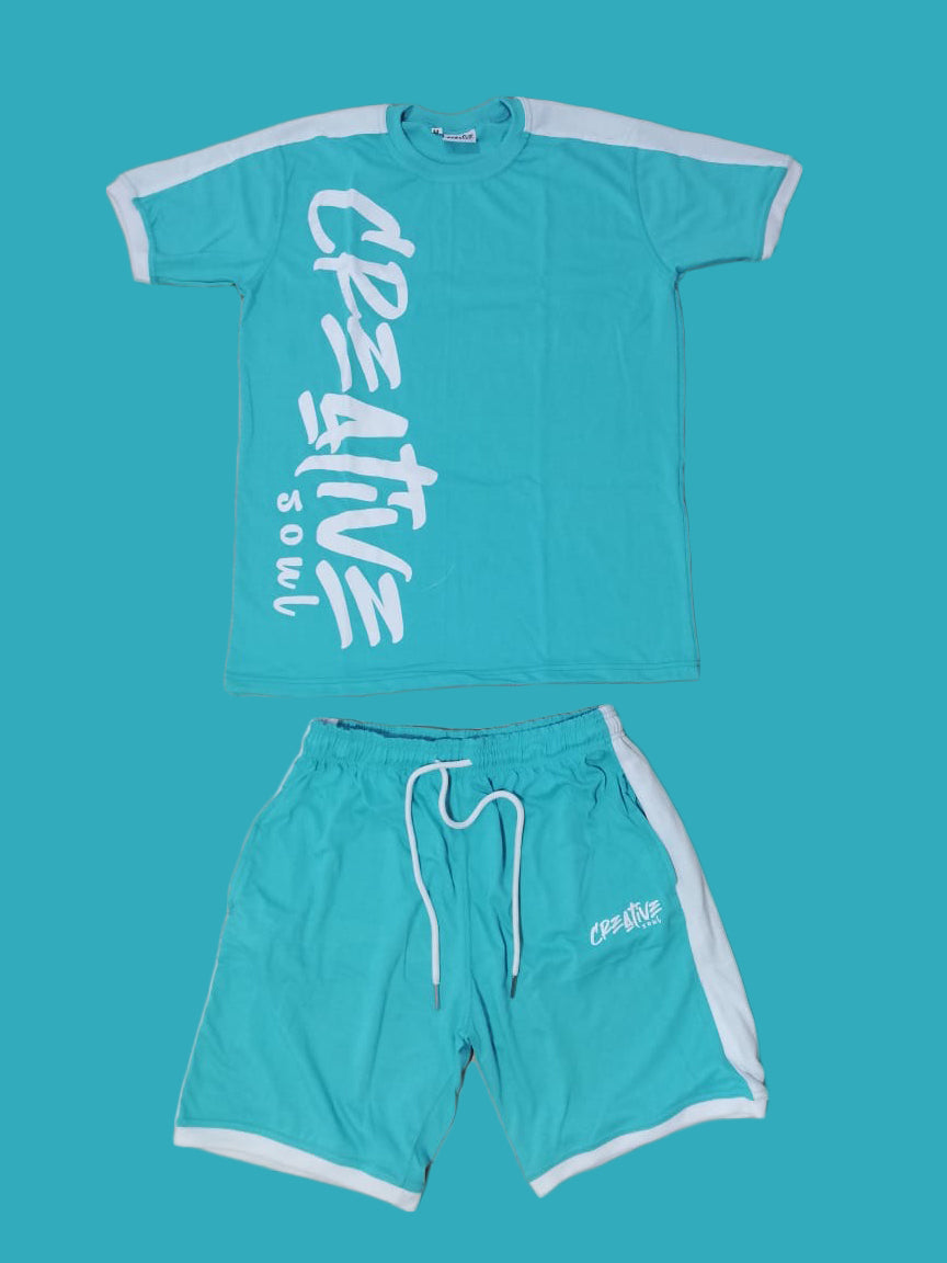 Turquoise Men's Summer Set