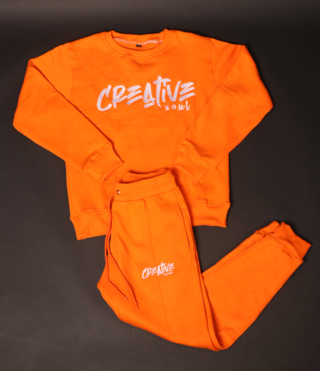 Orange Signature Sweatsuit